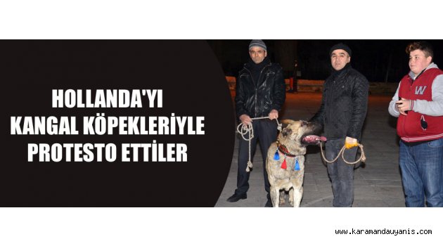 20 kangal köpeğiyle beraber..