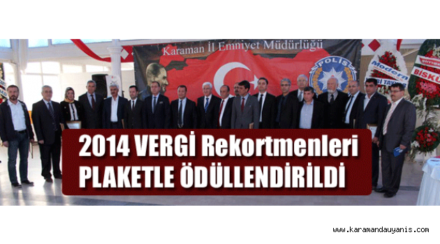2014 VERGİ REKORTMENLERİ