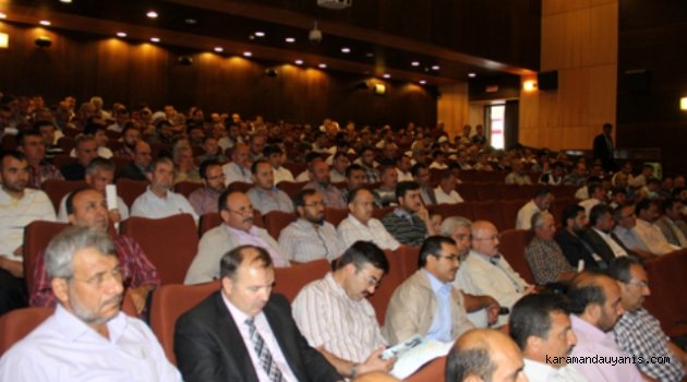 2015 YILI YAZ KUR'AN KURSLARI SEMİNERİ YAPILDI