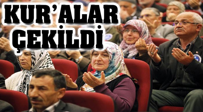 2015 Hac Kur'aları Çekildi