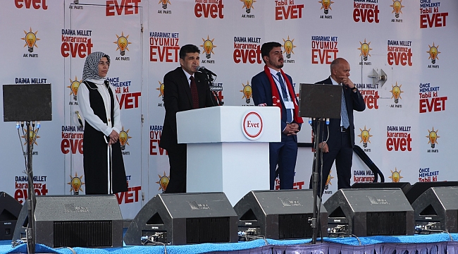 AK PARTİ İL BAŞKANI NAZMİ ÜNLÜ: TEŞEKKÜRLER KARAMAN