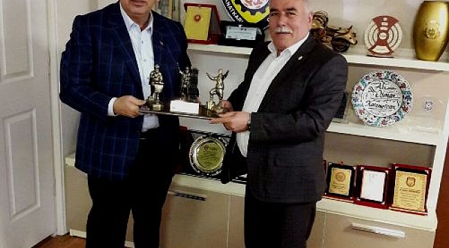 BAYRAM UYSAL’DAN KONYA ESOB BAŞKANINA ZİYARET