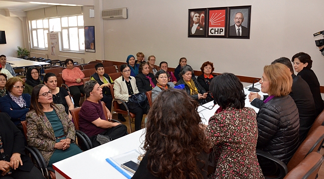 CHP KADIN KOLLARI GENEL BAŞKANI KÖSE, KARAMAN&#039;DA
