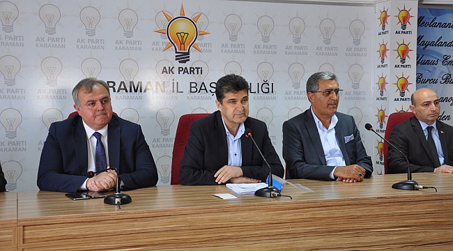 "HİÇ VAKİT KAYBETMEDEN ÇALIŞACAĞIZ"