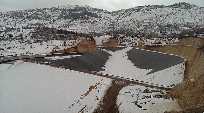 KAZANCI BARAJI 730 DEKAR ARAZİYİ SULAYACAK