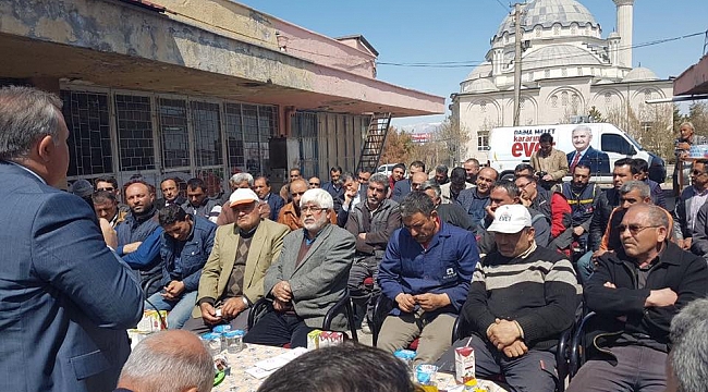 ŞEKER, TÜM ÇABAMIZ TÜRKİYE İÇİN