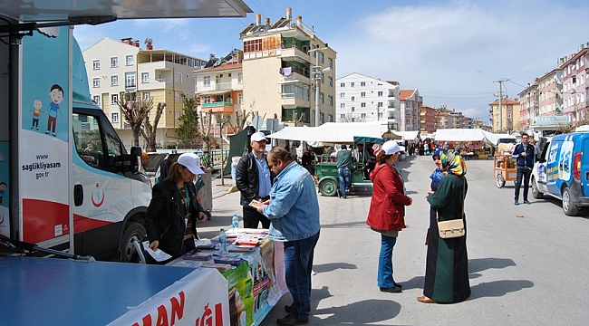 SEMT PAZARINDA KETEM’DEN SAĞLIK STANDI