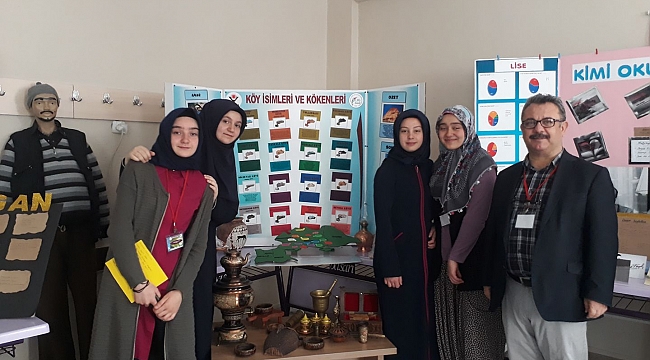 TÜBİTAK FUARINDA GÖRÜCÜYE ÇIKTI