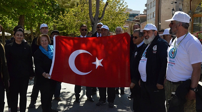 ULUSLARARASI SEVGİ VE BARIŞ YÜRÜYÜŞÜ KARAMAN’DAN BAŞLADI