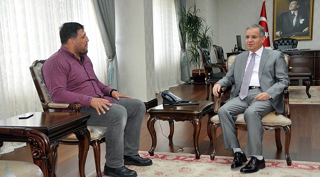BAŞPEHLİVAN'DAN TAPSIZ’A ZİYARET