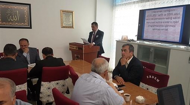 DİN GÖREVLİLERİ RAMAZAN AYINA HAZIRLANDI