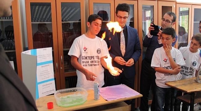 GÖKTEPE YBO'DA BİLİM FUARI