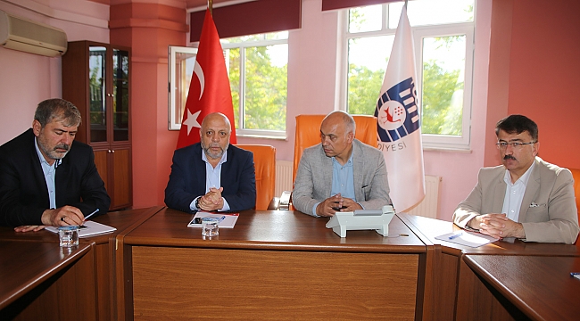 HAK-İŞ GENEL BAŞKANI ARSLAN'DAN ÇALIŞKAN'A ZİYARET
