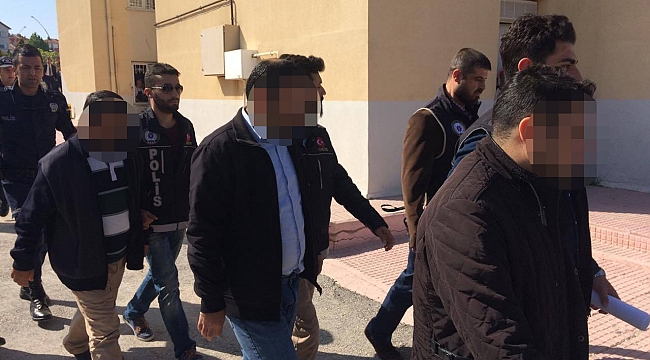 KARAMAN'DA 9 MAHREM İMAM ADLİYEDE SEVK EDİLD