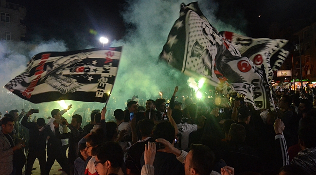 KARAMAN'DA ŞAMPİYONLUK KUTLAMALARI