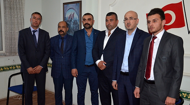 ÜLKÜCÜ İŞÇİLERİ'NDE BAYRAK TESLİMİ YAPILDI