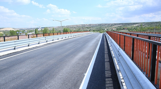 MUT YOLU KÖPRÜLÜ KAVŞAĞI TAMAMLANDI