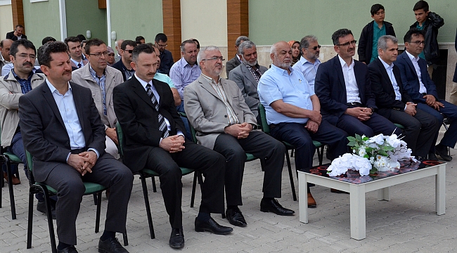 ÖMER DİNÇER ANADOLU LİSESİ UYGULAMA CAMİSİNİN TEMELİ ATILDI