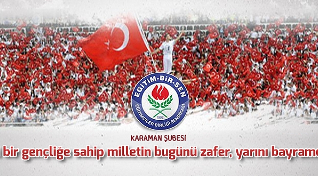 ÖZDEMİR'DEN 19 MAYIS MESAJI