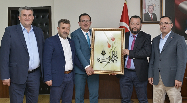 REKTÖR AKGÜL'E ZİYARETLER