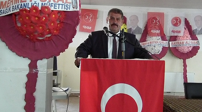 SARIVELİLER’DE MHP İLÇE BAŞKANI KASIM TUNÇ GÜVEN TAZELEDİ