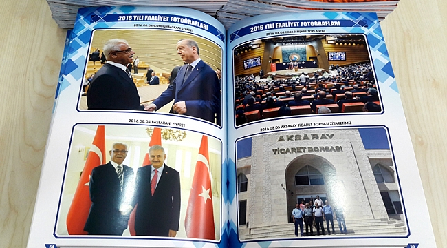 TİCARET BORSASI '2016 YIL FAALİYET RAPORU' KİTABI YAYINLANDI