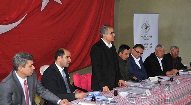 VALİ TAPSIZ; “ALT YAPISI TAMAMLANMAMIŞ HİÇBİR KÖYÜMÜZ KALMAYACAK”