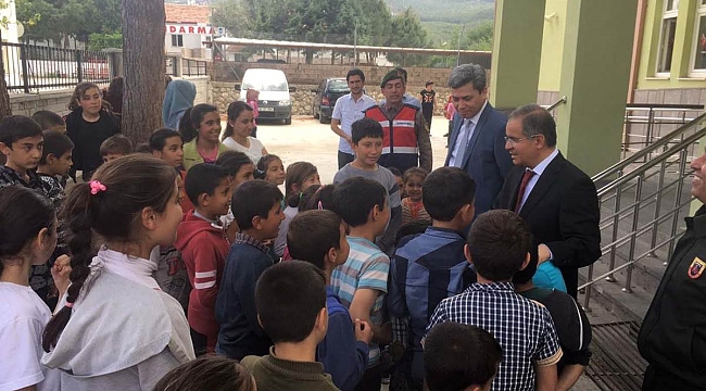 VALİ TAPSIZ BUCAKKIŞLA KÖYÜNÜ ZİYARET ETTİ