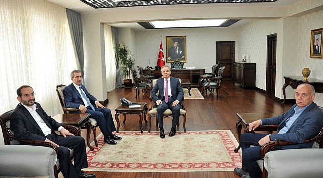 İMAM HATİP OKULLARI PLATFORMUNDAN VALİ TAPSIZ’A ZİYARET