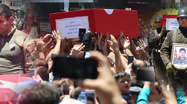 KARAMAN’DA ONBİNLER ŞEHİDİNİ UĞURLADI 