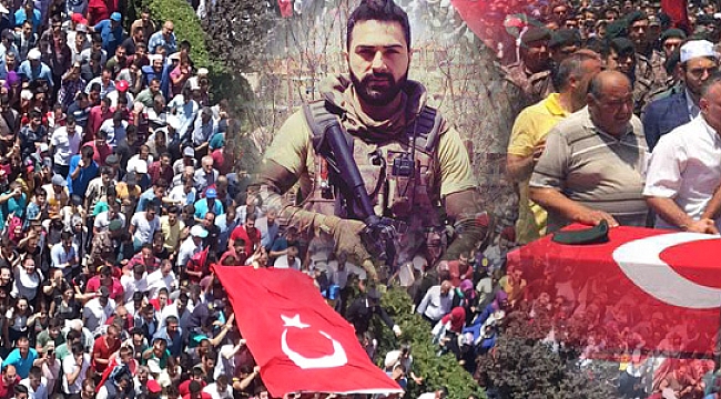 KARAMAN ŞEHİDİNİ DUALARLA SONSUZLUĞA UĞURLADI
