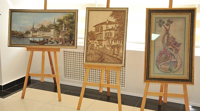 KAT’I SANATI SERGİSİ VALİLİK SALONUNDA SERGİLENDİ