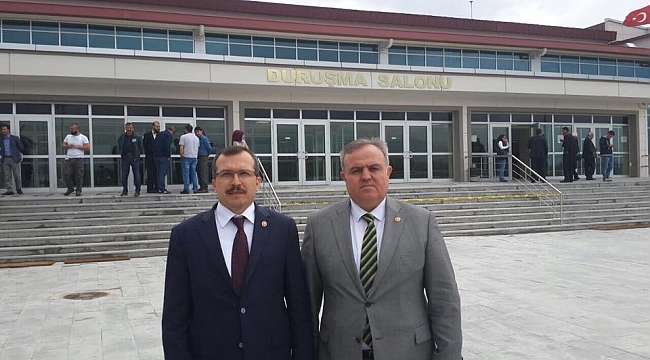 MİLLETVEKİLİ ŞEKER FETÖ DAVASINI TAKİP ETMEYE BAŞLADI