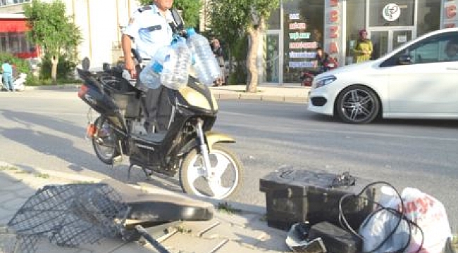 TRAFİK KAZALARI: 2 YARALI