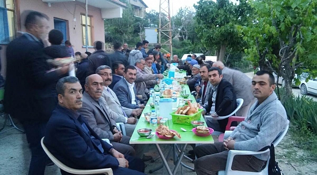 YERBAĞ KÖYÜNDE İFTAR