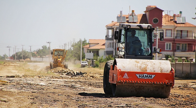 ASFALT ÇALIŞMALARI SÜRÜYOR