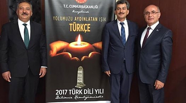 ATATÜRK KÜLTÜR DİL VE TARİH YÜKSEK KURUMU BAŞKANI’NA ZİYARET
