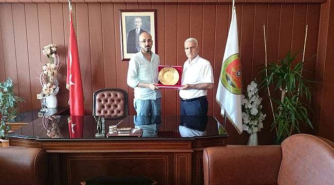 BARO BAŞKANI YILMAZ’A ZİYARET