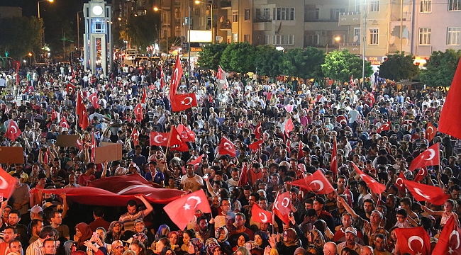 BAŞKAN ÇALIŞKAN; "MİLLİ İRADEYE SAHİP ÇIKTIK"