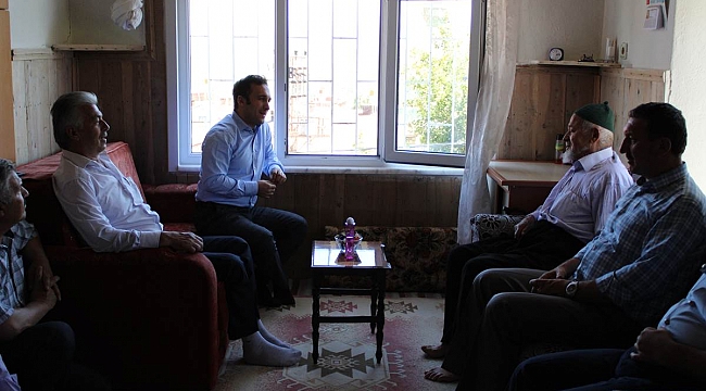 BAŞYAYLA’DA ŞEHİT AİLELERİ ZİYARET EDİLDİ