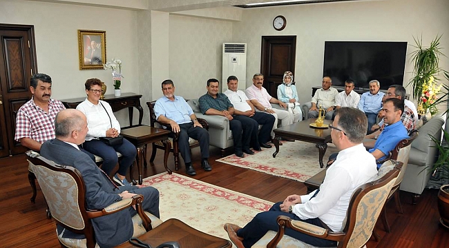 İL GENEL MECLİSİNDEN VALİ MERAL’A ZİYARET