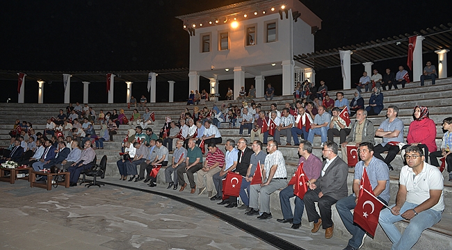 KMÜ 15 TEMMUZU UNUTMADI