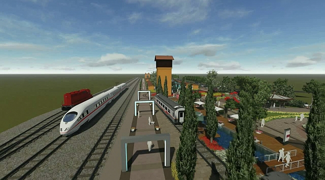 L. ELVAN; "GAR BİNASI İHALE AŞAMASINA GELDİ"