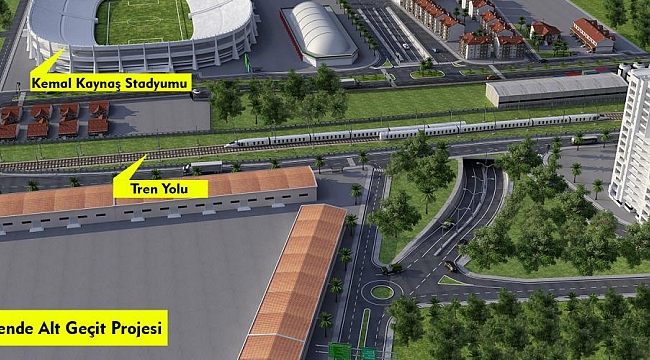 LARENDE ALT GEÇİDİ EYLÜL’DE TAMAM