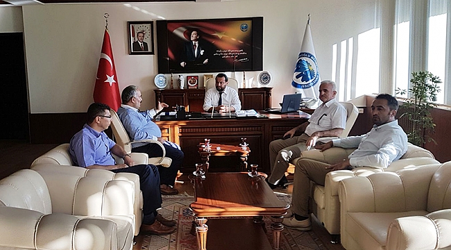 REKTÖR AKGÜL'E ZİYARETLER