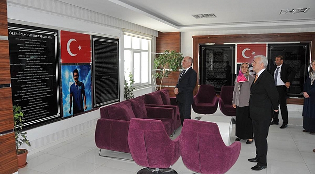 ŞEHİT MUHAMMED YALÇIN İHL ZİYARET EDİLDİ