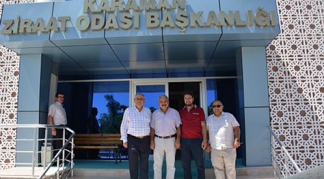 TİCARET ODASINDAN ZİRAAT ODASINA ZİYARET