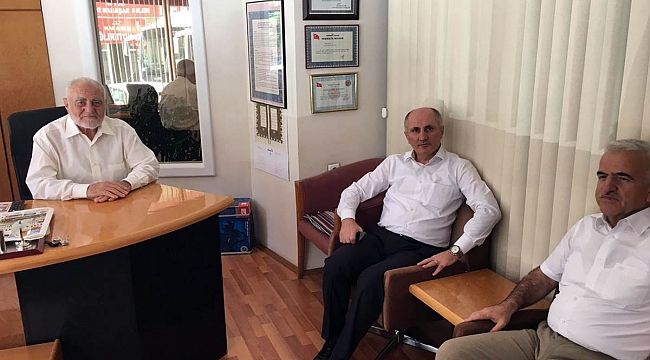 VALİ MERAL'DEN HAYIRSEVER İŞADAMLARINA ZİYARET