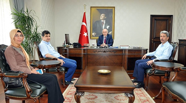 VALİ MERAL’E ZİYARETLER