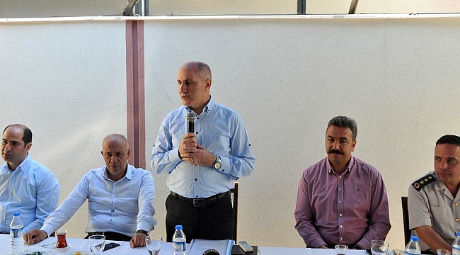 UYUŞTURUCU İLE MÜCADELEDE DESTEK İSTEDİ